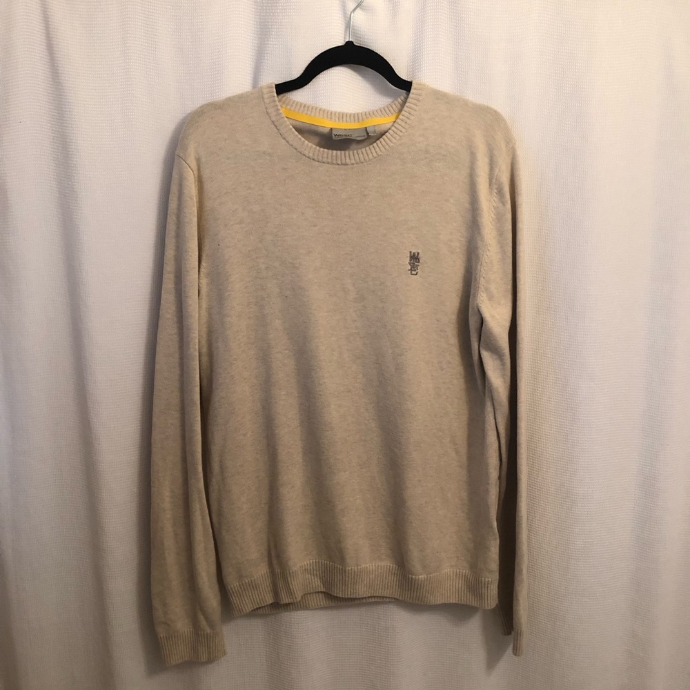 WeSc Men’s Pullover | Color: Cream | Size: Medium